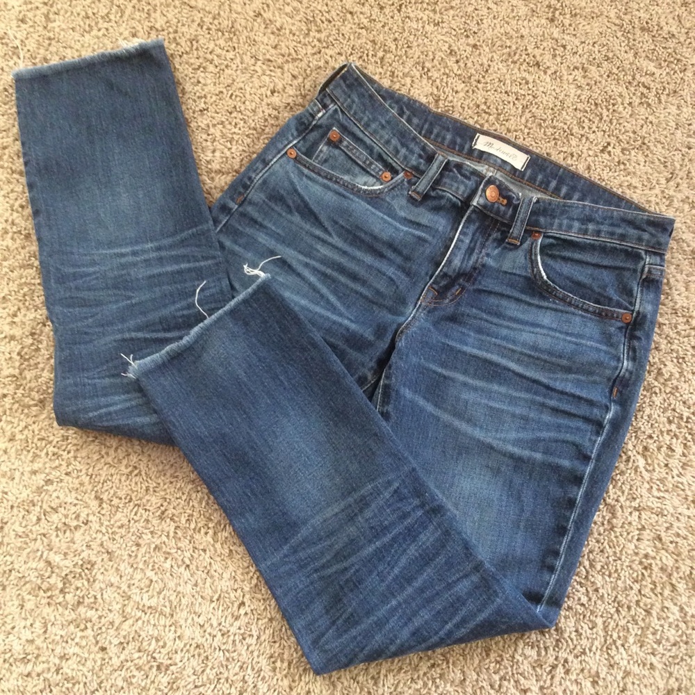 Madewell Mid rise The Slim Boyjean, Sz 25